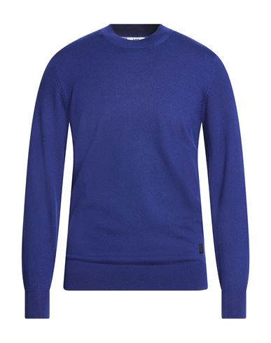 Ice Iceberg Man Sweater Bright Blue Size Xxl Wool In Blue