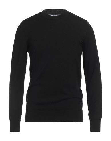 Ice Iceberg Man Sweater Black Size Xxl Wool In Black