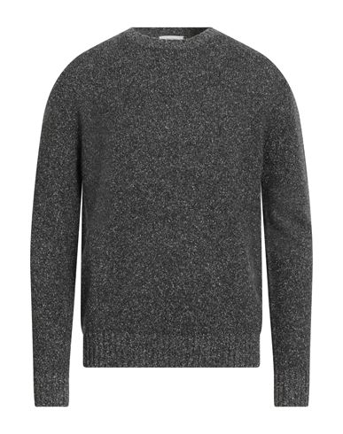 Ballantyne Man Sweater Charcoal Size 42 Wool, Silk