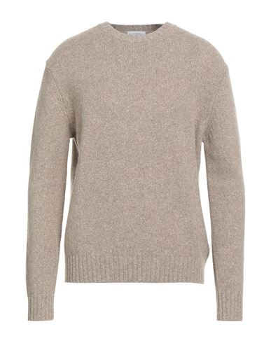 Ballantyne Man Sweater Taupe Size 42 Wool, Silk
