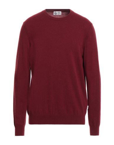 Johnny Lambs Man Sweater Burgundy Size Xxl Cashmere