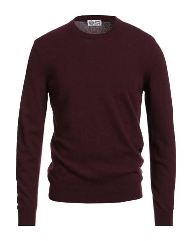 Johnny Lambs Man Sweater Plum Size M Cashmere
