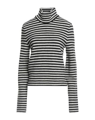 Jil Sander Woman Turtleneck Black Size M Wool In Black