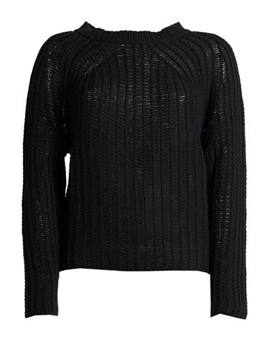 Liviana Conti Woman Sweater Black Size 10 Cashmere, Polyamide In Black