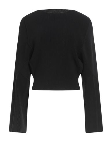 Liviana Conti Woman Sweater Black Size M Virgin Wool In Black