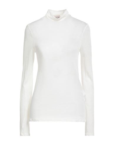 Semicouture Woman Turtleneck Ivory Size S Wool, Polyamide In White