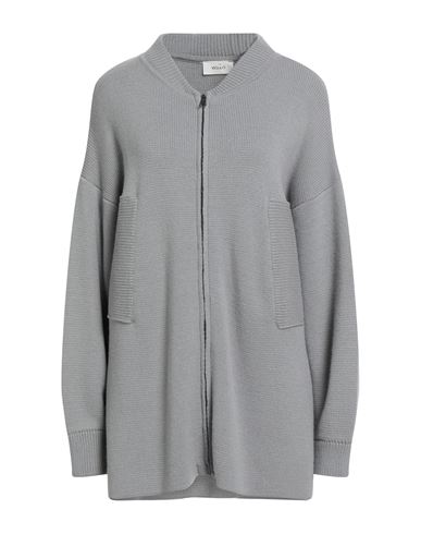 Vicolo Woman Cardigan Light Grey Size Onesize Wool, Acrylic In Gray
