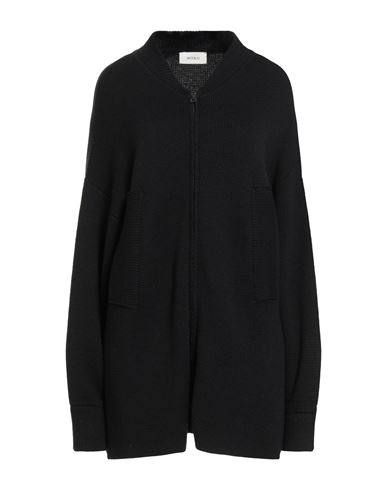 Vicolo Woman Cardigan Black Size Onesize Wool, Acrylic