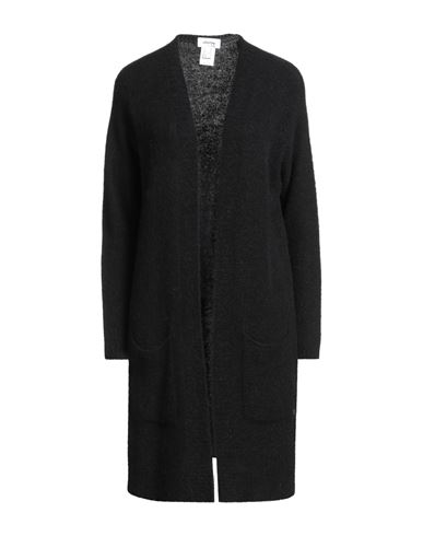 Ottod'ame Woman Cardigan Black Size 10 Polyamide, Acrylic, Wool, Alpaca Wool, Elastane