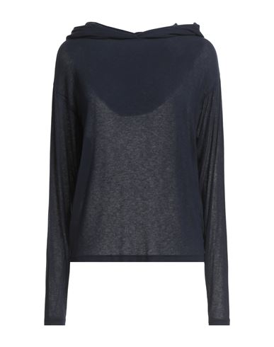 Caractere Caractère Woman Sweater Midnight Blue Size M Viscose, Polyamide, Cashmere, Elastane In Blue