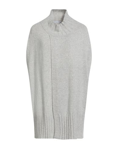 Caractere Caractère Woman Turtleneck Grey Size 1 Viscose, Wool, Polyamide, Cashmere In Gray