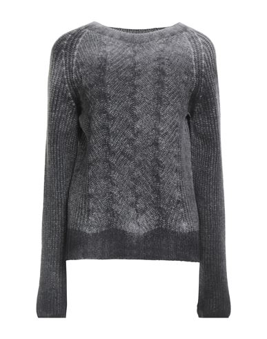 Aragona Woman Sweater Grey Size 6 Wool, Cashmere In Gray