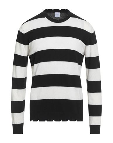 Stilosophy Man Sweater Black Size Xxl Wool, Viscose, Polyamide, Cashmere In Black