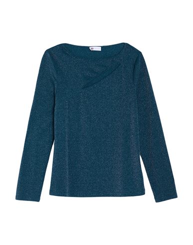 Diana Gallesi Woman Sweater Deep Teal Size 12 Viscose, Polyamide, Polyester, Elastane In Green