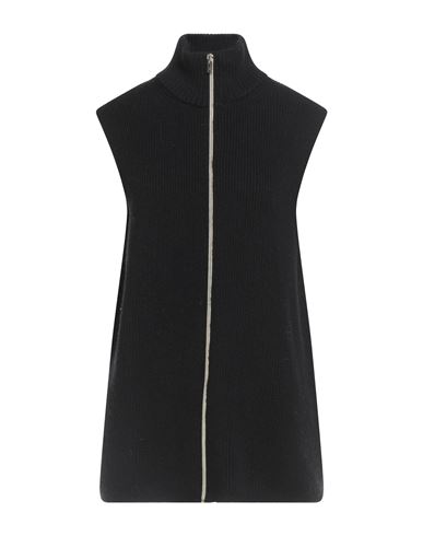 Maria Bellentani Woman Cardigan Black Size 6 Wool