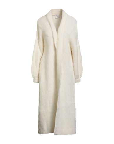 Alysi Woman Cardigan Ivory Size M Alpaca Wool, Polyamide, Wool, Acrylic, Mohair Wool