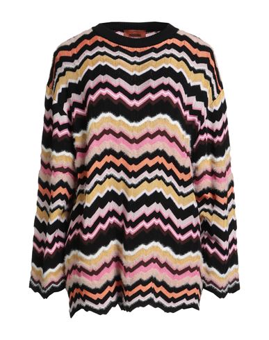 Missoni Woman Sweater Black Size 6 Viscose, Wool, Polyamide