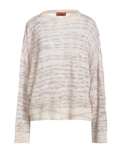 Missoni Woman Sweater Cream Size 8 Viscose, Alpaca Wool, Polyamide, Wool