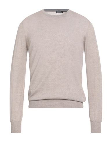 Barba Napoli Man Sweater Beige Size 46 Virgin Wool