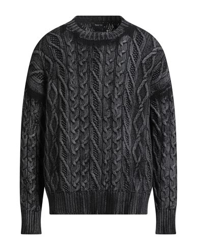 Avant Toi Man Sweater Black Size Xl Merino Wool, Cashmere In Black