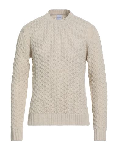 Stilosophy Man Sweater Cream Size S Acrylic, Wool, Viscose, Alpaca Wool In White