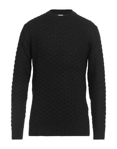 Stilosophy Man Sweater Black Size L Acrylic, Wool, Viscose, Alpaca Wool In Black