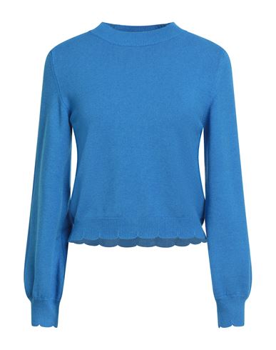 Shop Haveone Woman Sweater Azure Size Onesize Viscose, Polyester, Polyamide