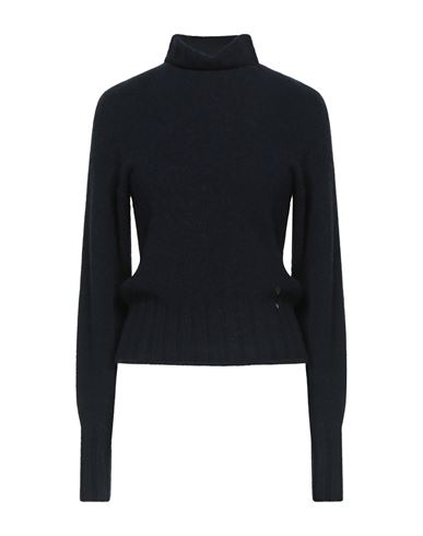 Ottod'ame Woman Turtleneck Midnight Blue Size 8 Polyamide, Acrylic, Wool, Alpaca Wool, Elastane