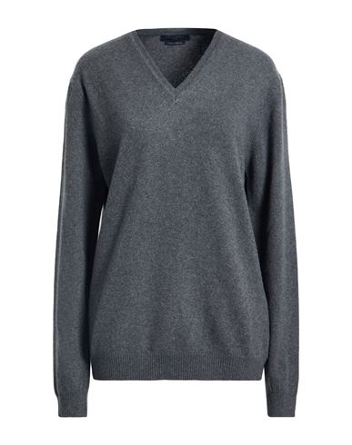 Daniele Fiesoli Man Sweater Grey Size L Wool, Cashmere In Gray