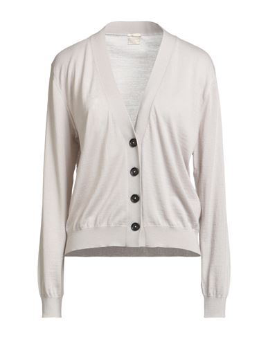 Massimo Alba Woman Cardigan Light Grey Size L Cashmere
