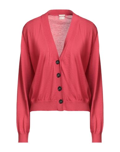Massimo Alba Woman Cardigan Red Size L Cashmere