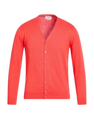 Markup Man Cardigan Coral Size 3xl Cotton In Red
