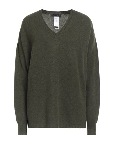 Fabiana Filippi Woman Sweater Military Green Size S Cashmere In Green
