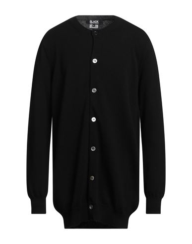 Comme Des Garçons Black Man Cardigan Black Size Xxl Wool In Black