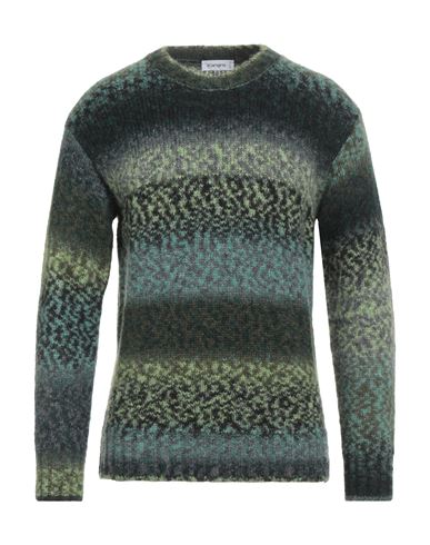 Kangra Cashmere Kangra Man Sweater Green Size 42 Wool, Acrylic, Polyamide, Alpaca Wool In Green
