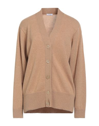 Malo Woman Cardigan Camel Size 6 Cashmere