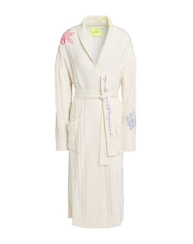 Strickjacke Damen Elfenbein L Damen