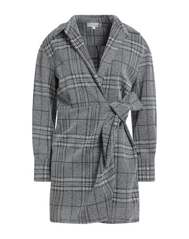 Guess Woman Cardigan Grey Size S Polyester, Viscose In Gray