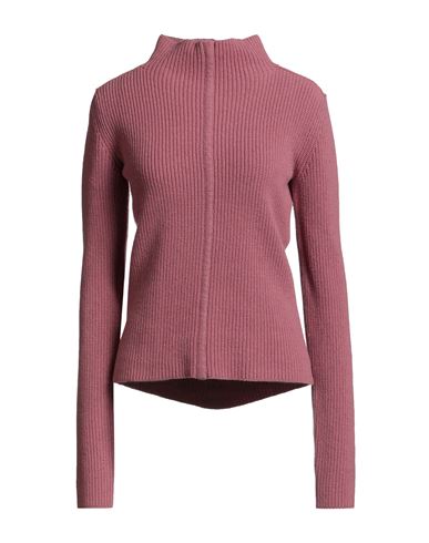Rick Owens Woman Turtleneck Antique Rose Size M Cashmere, Wool