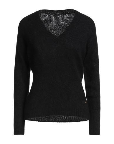 Tom Ford Woman Sweater Black Size M Cashmere, Silk