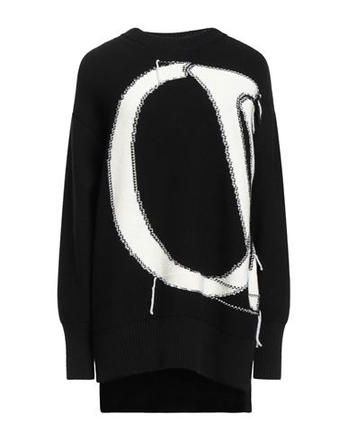 Off-white Woman Sweater Black Size L Wool