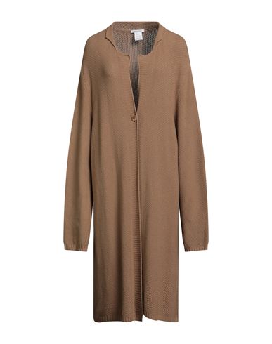 Susy-mix Susy Star By  Woman Cardigan Camel Size 1 Viscose, Polyester, Polyamide In Sand