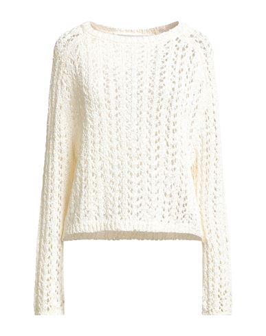 Rohe Róhe Woman Sweater Ivory Size 4 Cotton, Polyacrylic, Polyamide In Neutral