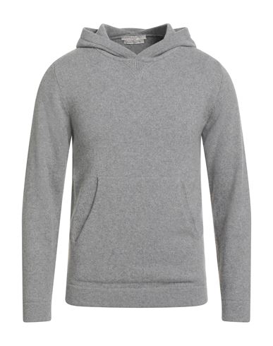 Daniele Fiesoli Man Sweater Grey Size L Cashmere In Gray