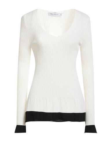 Simona Corsellini Woman Sweater Off White Size S Viscose, Polyamide