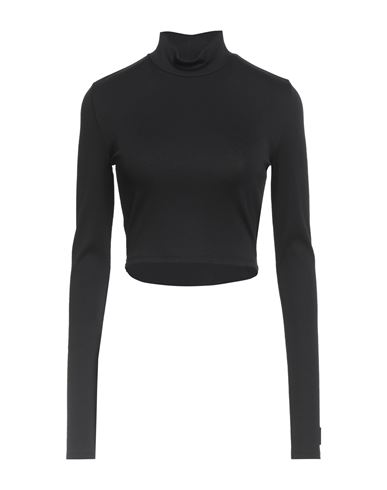 Calvin Klein Woman Sweater Black Size M Polyamide, Elastane In Black
