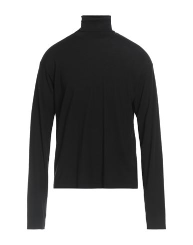 The Row Rollneck Mavel Wool Sweater In Black