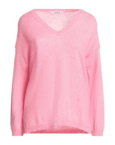 Kangra Cashmere Kangra Woman Sweater Pink Size 6 Alpaca Wool, Cotton In Pink