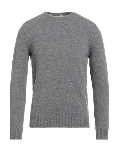 H953 Man Sweater Grey Size 46 Merino Wool In Gray
