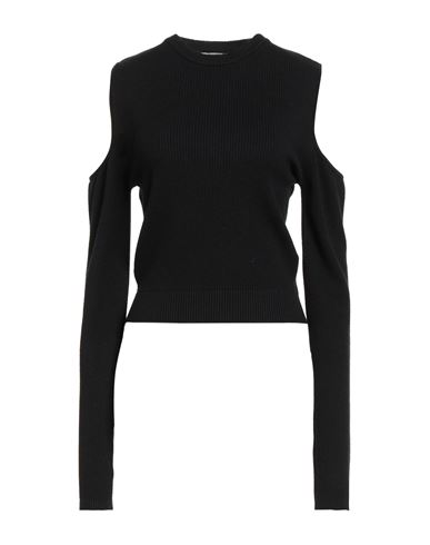 Hinnominate Woman Sweater Black Size L Viscose, Polyester, Polyamide